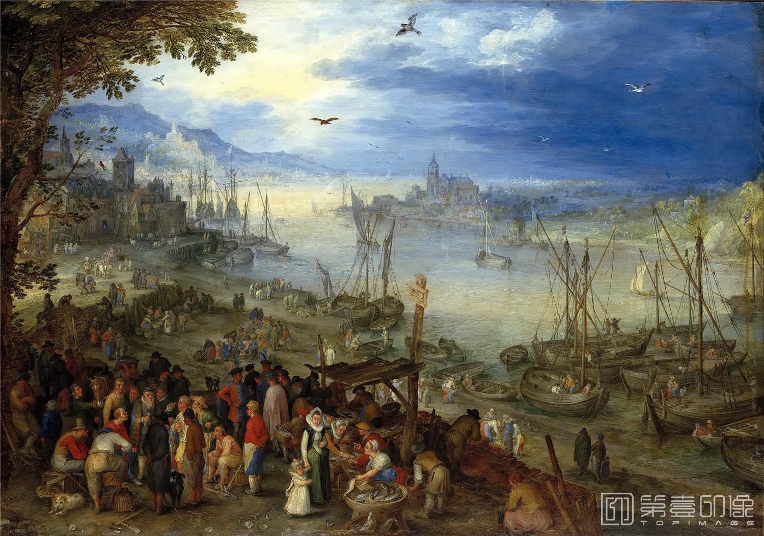 油画-彼得·勃鲁盖尔 Jan Brueghel-098